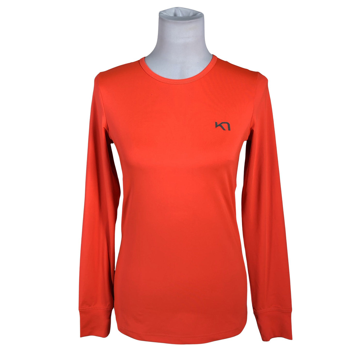 Unisex Kari Traa - Sports shirt, long sleeve, size 38 - Orange (1)