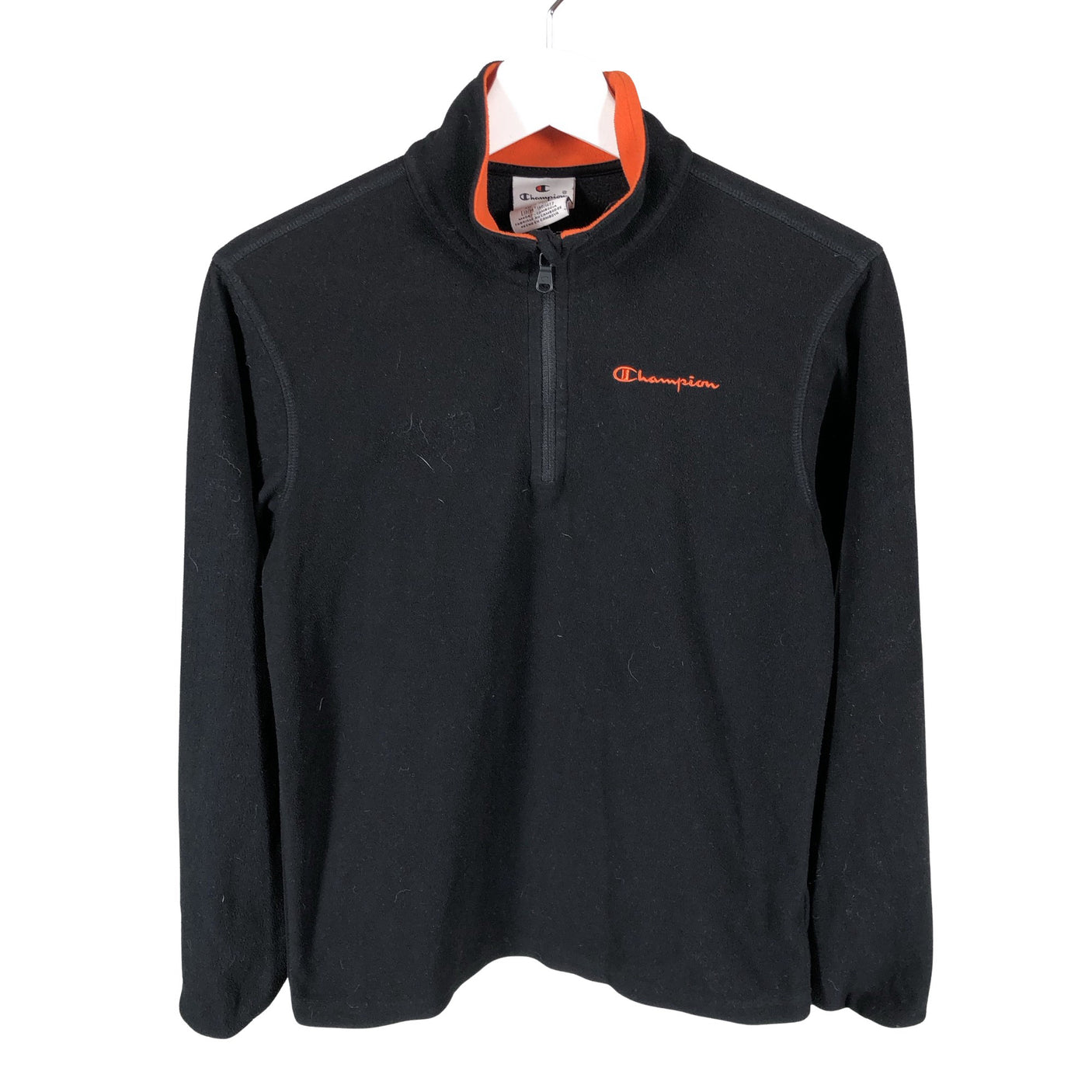 Unisex Champion - Fleece shirt, size 158 - 164 - Black (1)