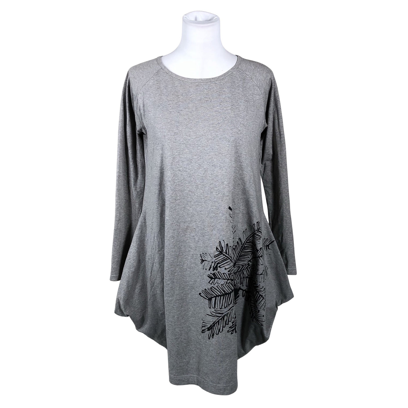 Unisex Papu - Tricot dress, size 36 - Gray (1)