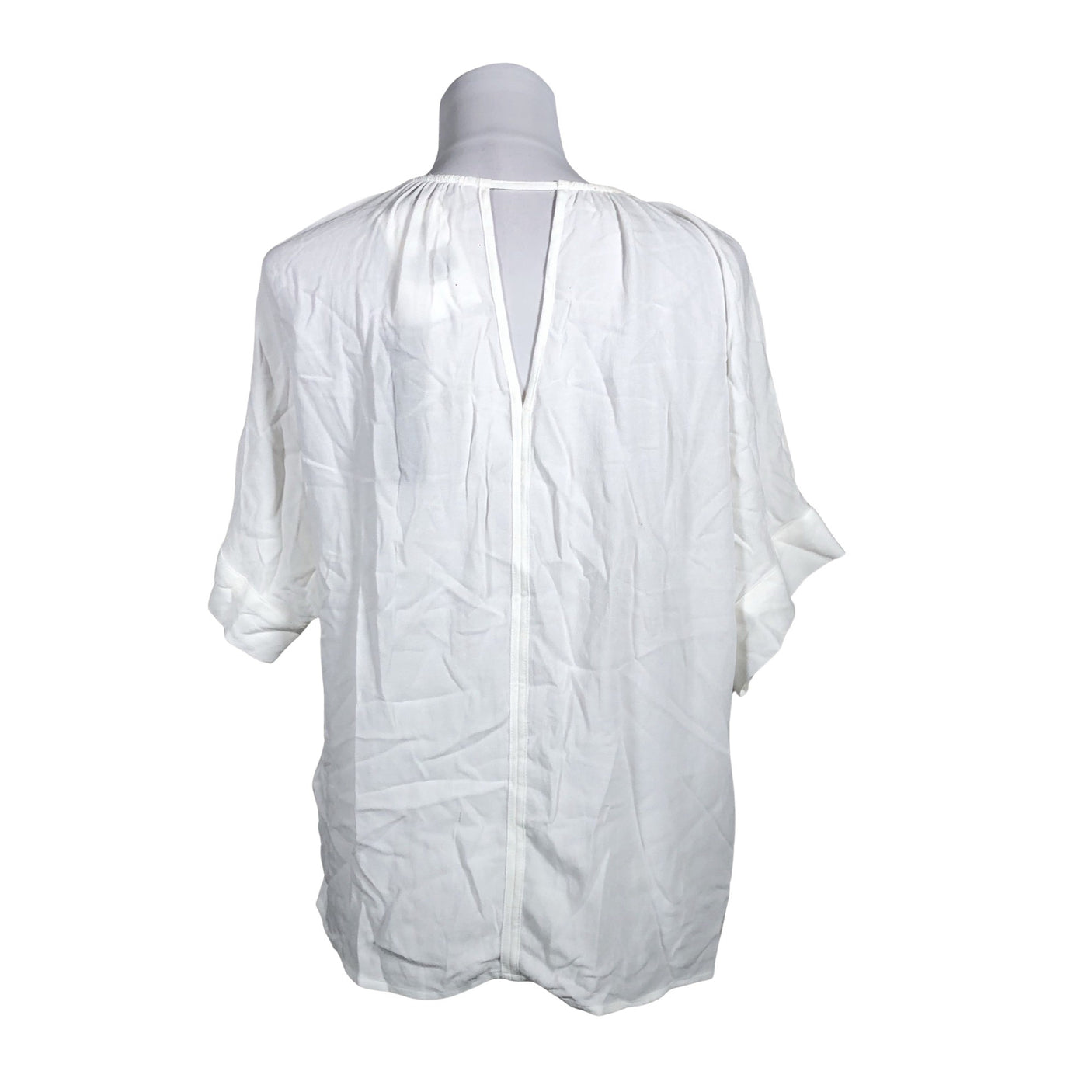 Unisex Esprit - Short-sleeved blouse, size 40 - White (2)