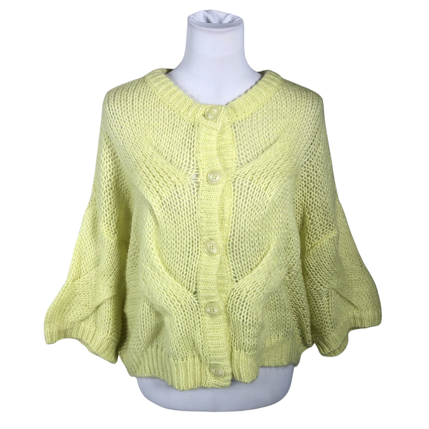 Unisex Gestuz - Cardigan, size 36 - Yellow (1)
