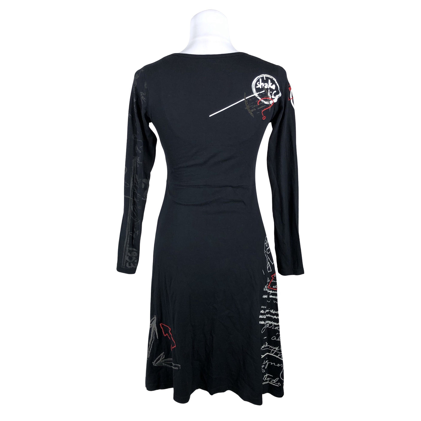 Unisex Desigual - Tricot dress, size 36 - Black (2)