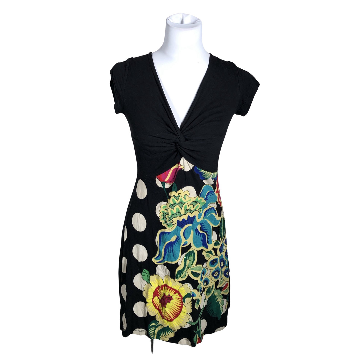 Unisex Desigual - Tricot dress, size 36 - Black (1)