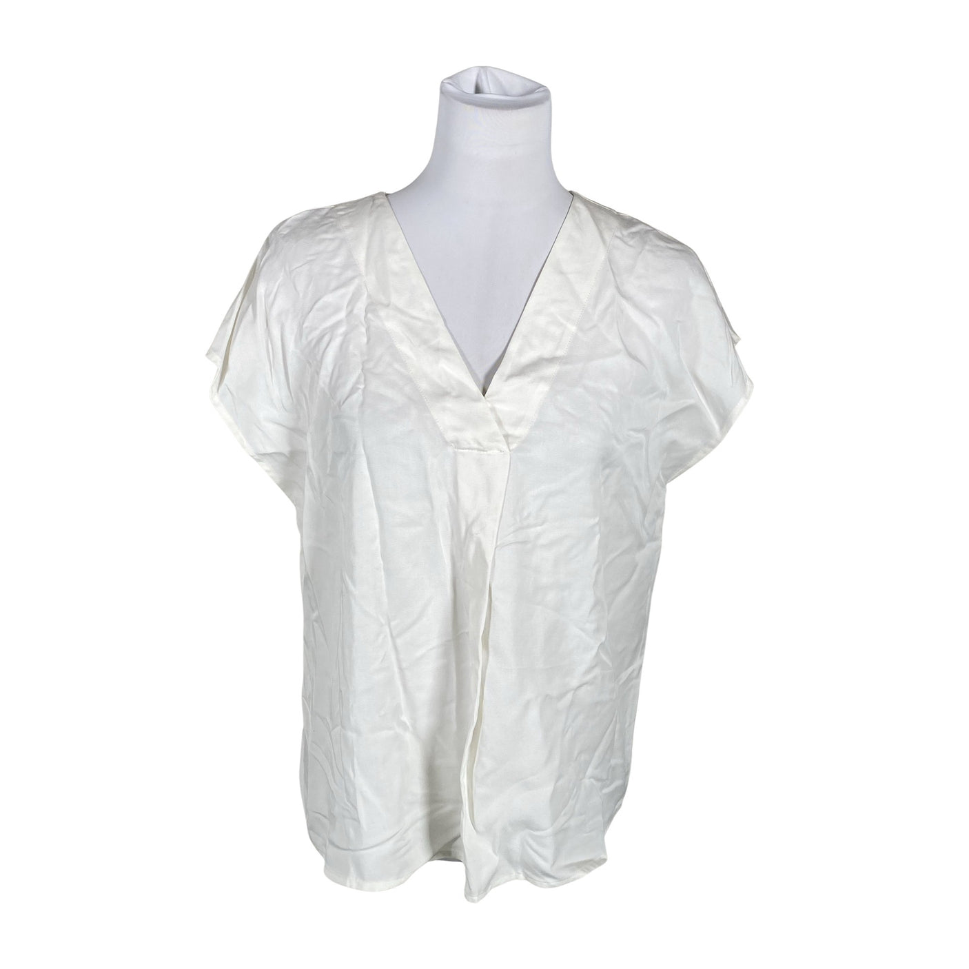 Unisex Samsoe&Samsoe - Short-sleeved blouse, size 34 - White (1)