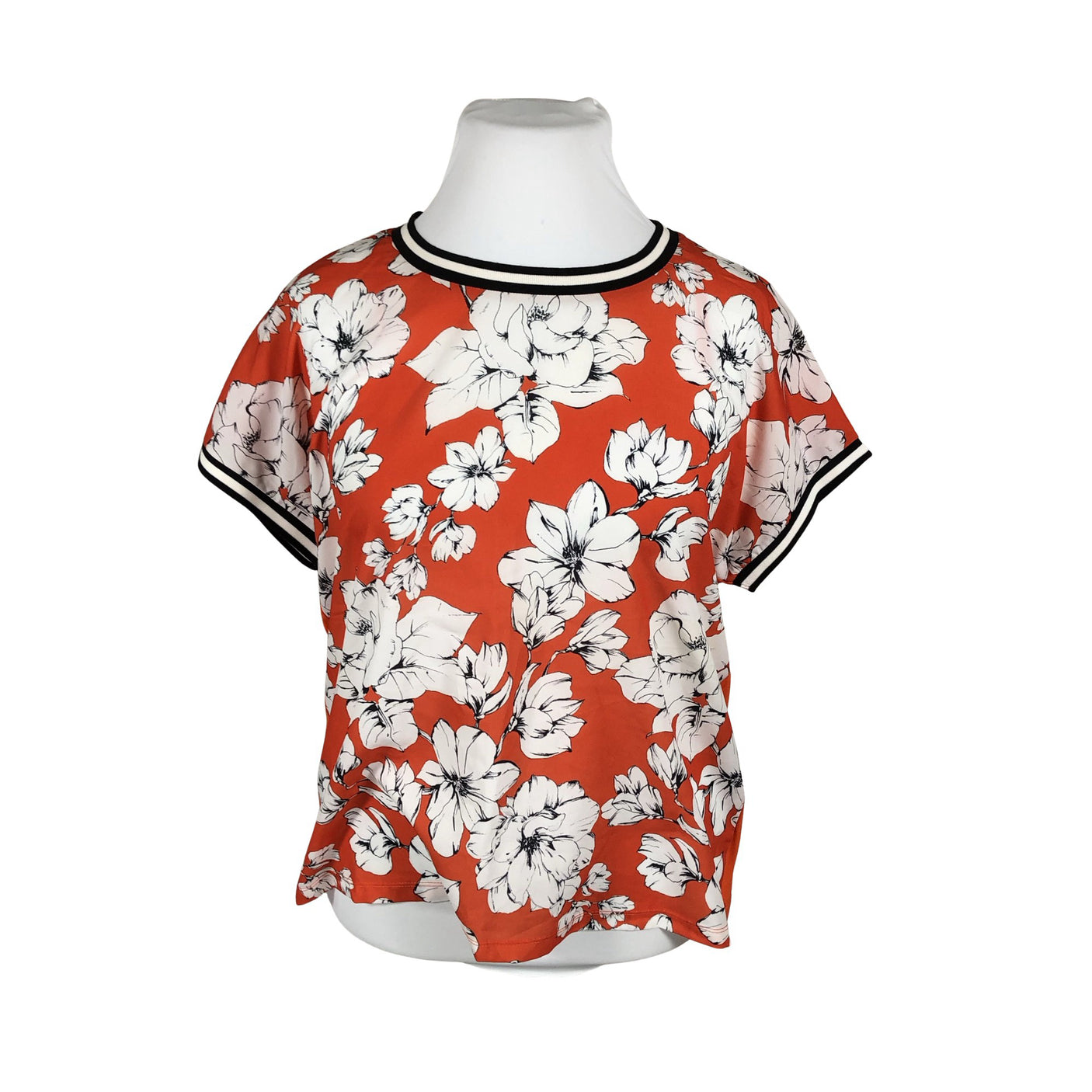 Unisex b.Young - Short-sleeved blouse, size 42 - Orange (1)