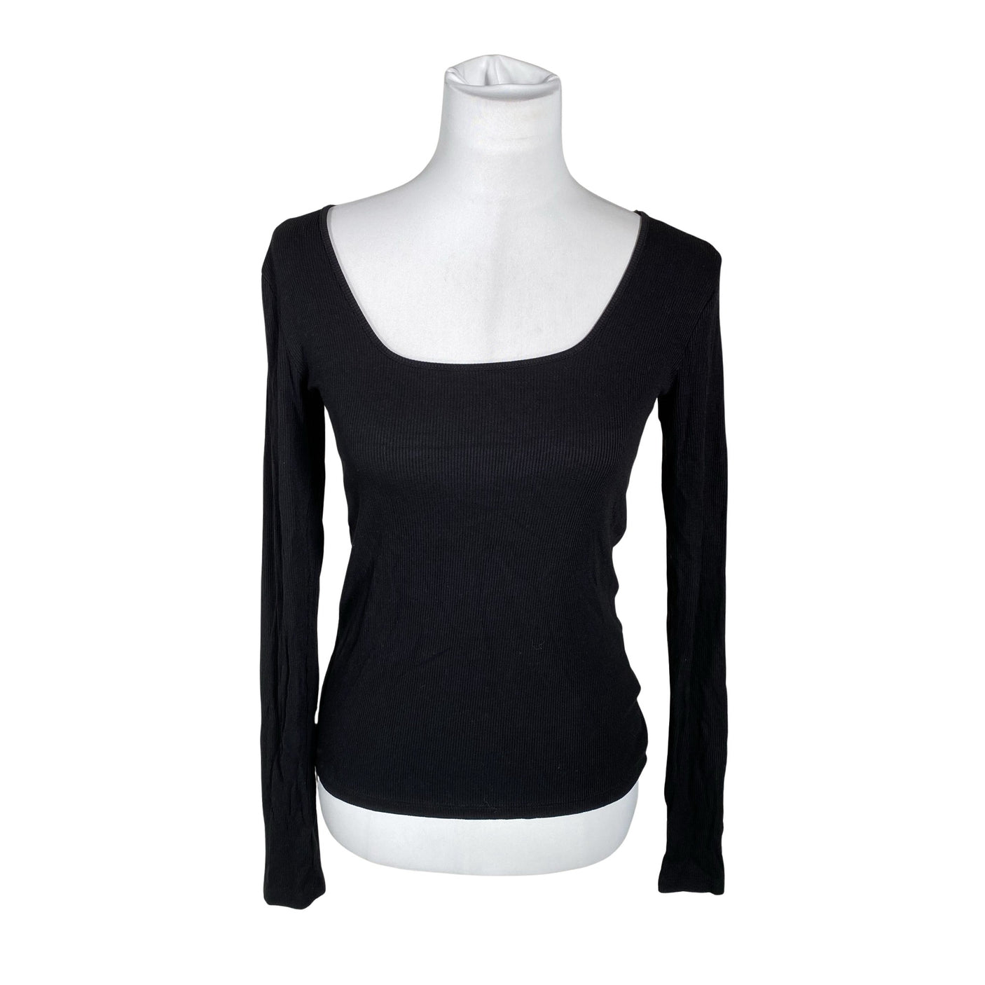 Unisex Lindex - Tricot shirt, size 38 - Black (1)