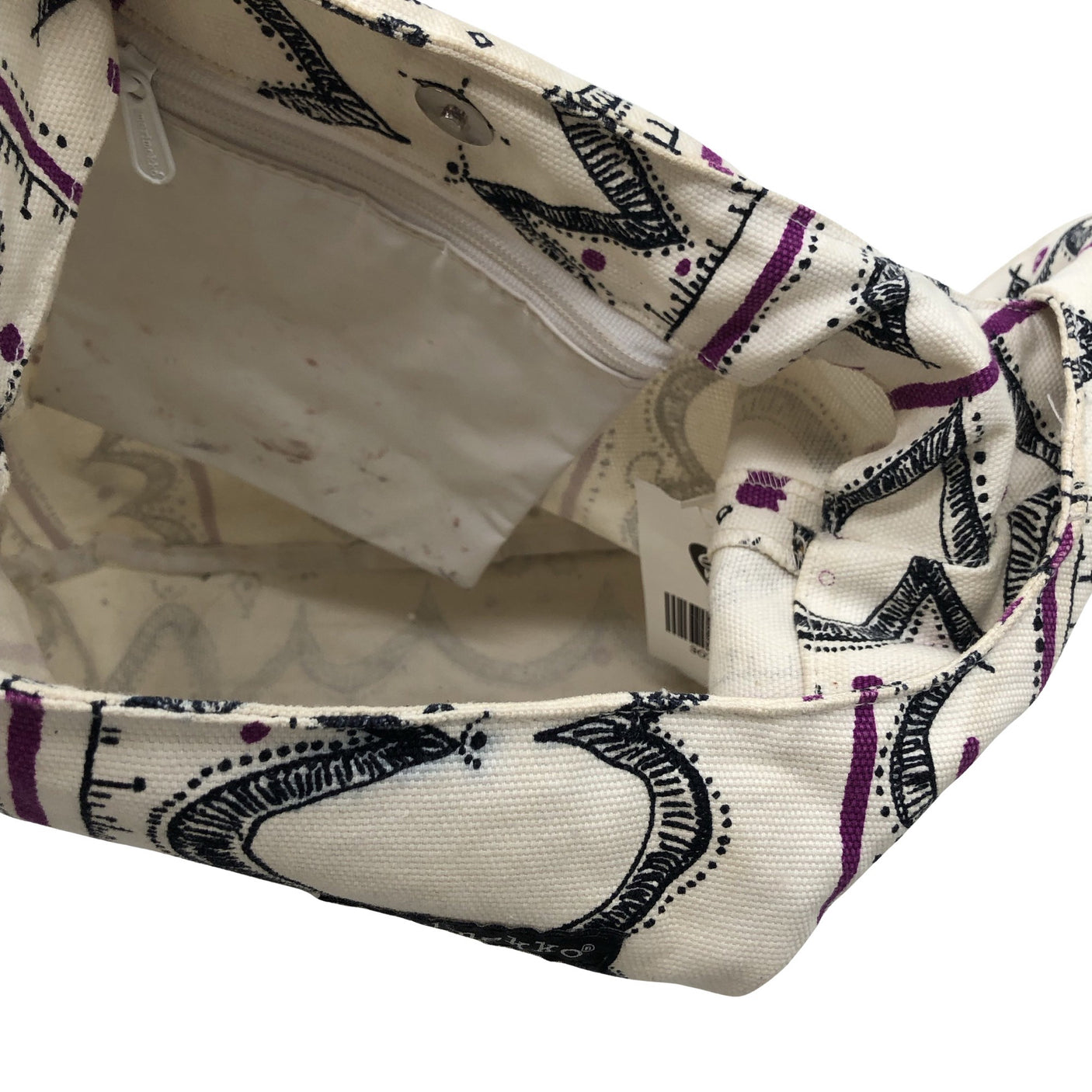 Unisex Marimekko - Shoulder bag, size Midi - Beige (2)