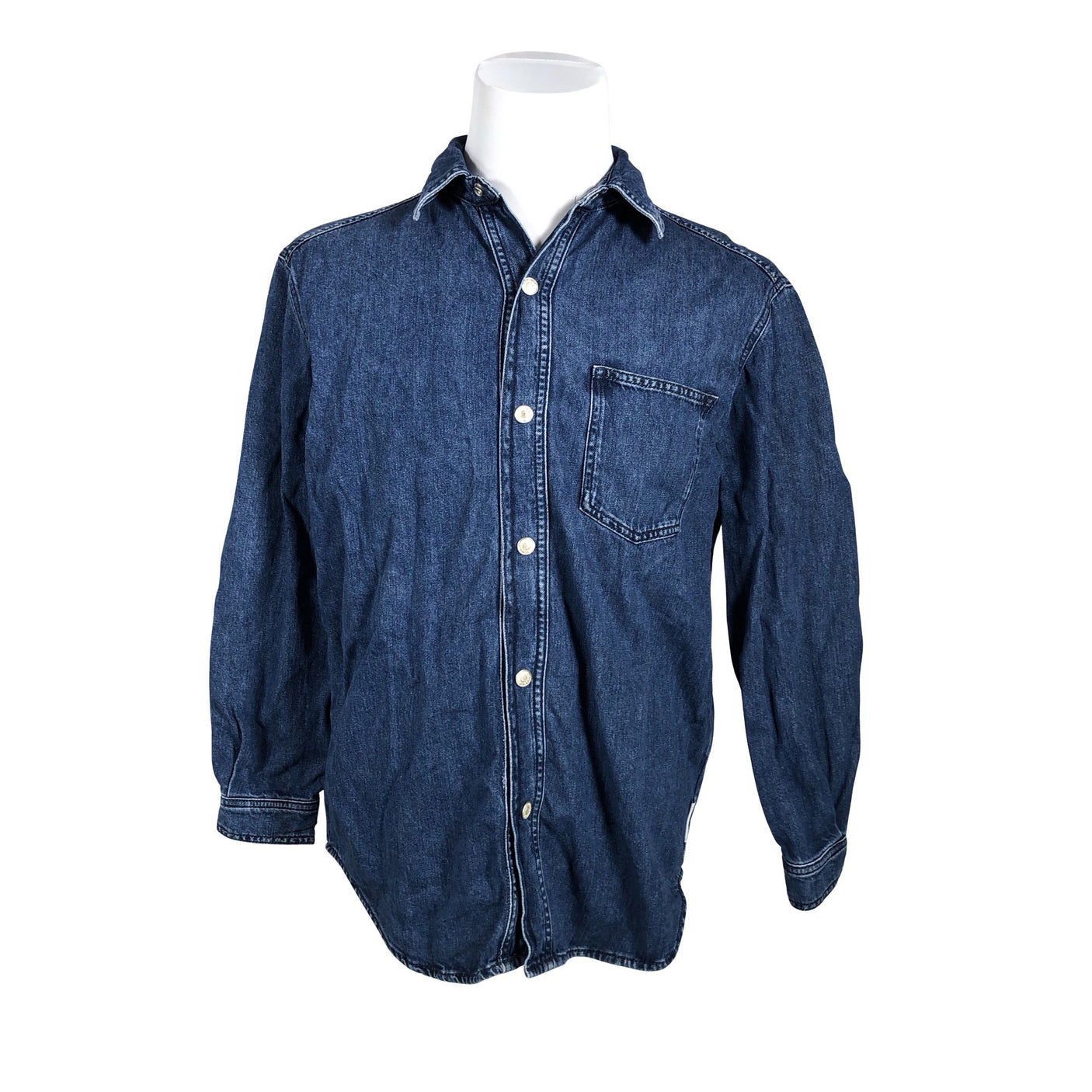 Unisex Marc O'Polo - Denim shirt, size M - Blue (1)