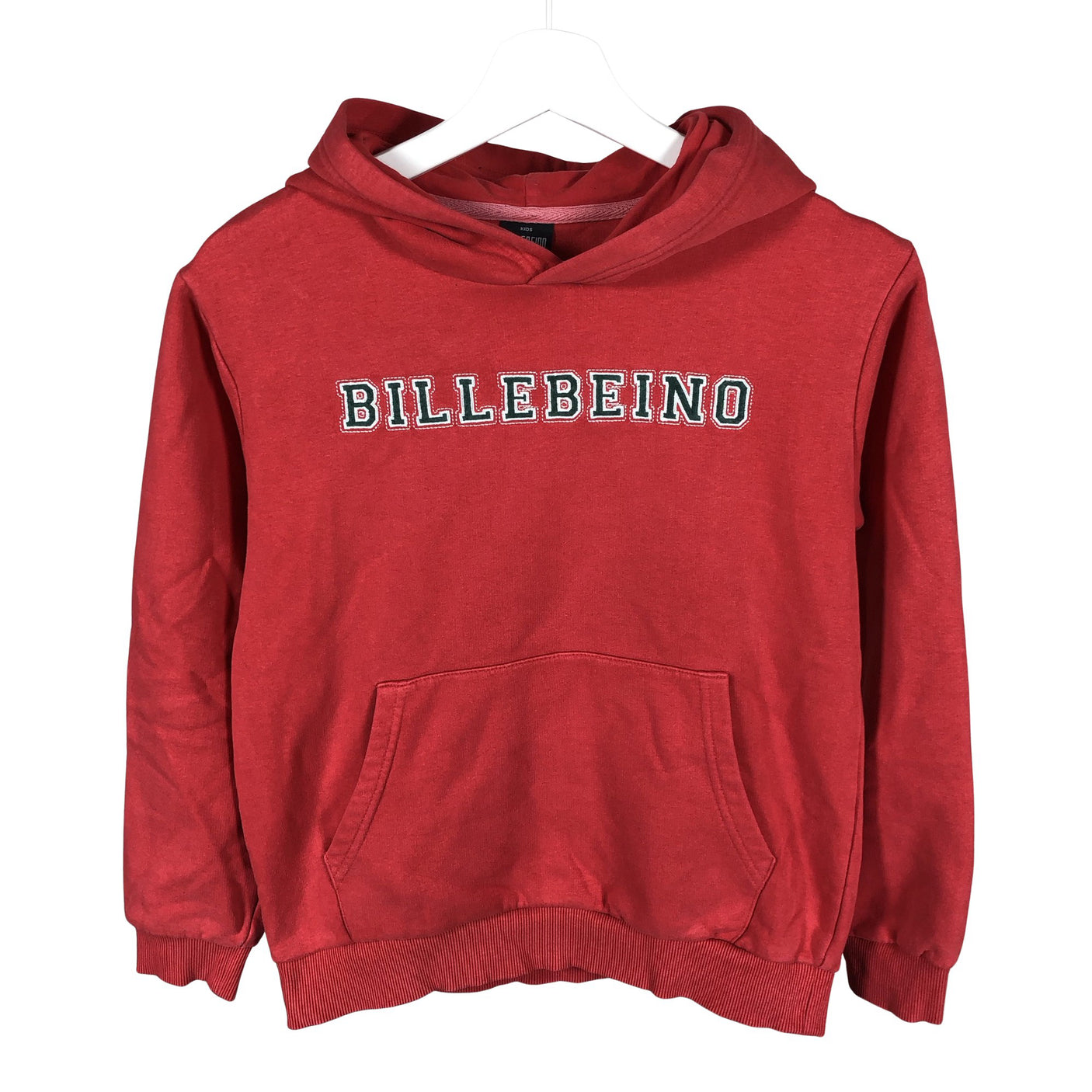 Unisex Billebeino - Hoodie, size 146 - 152 - Red (1)