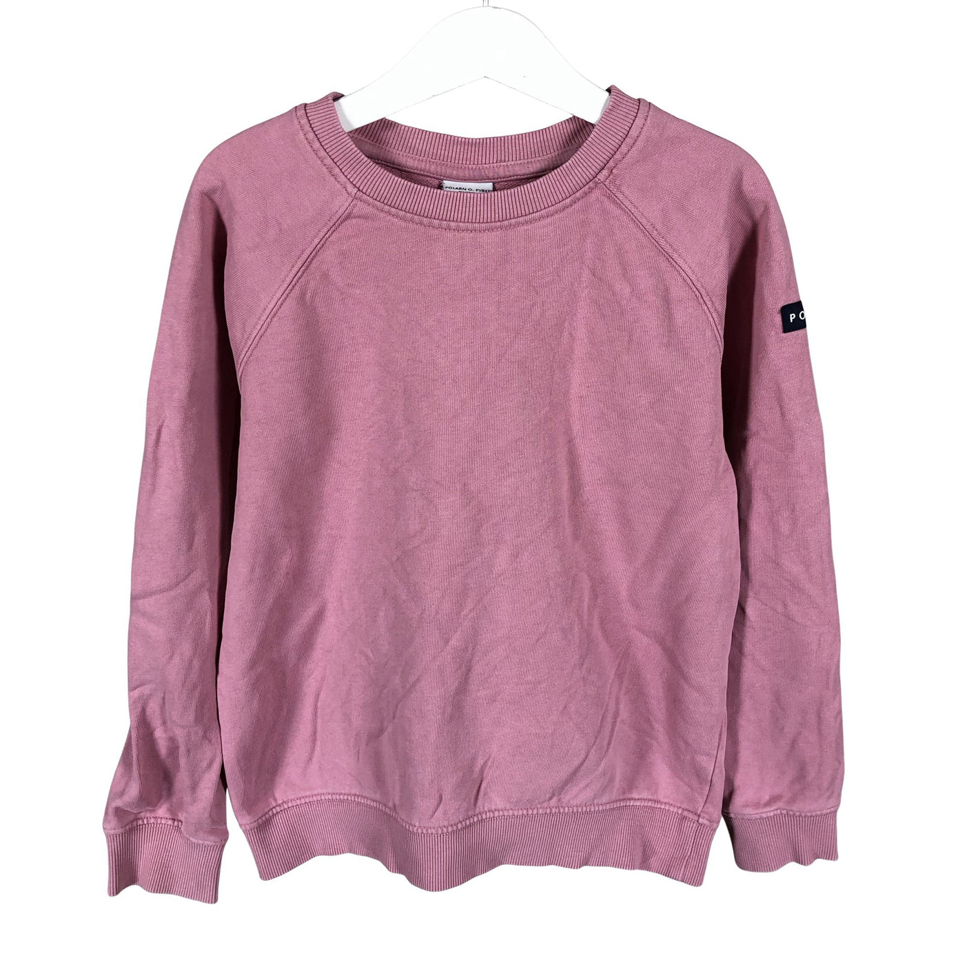 Unisex Polarn O. Pyret - Sweatshirt, size 128 - 134 - Light pink (1)