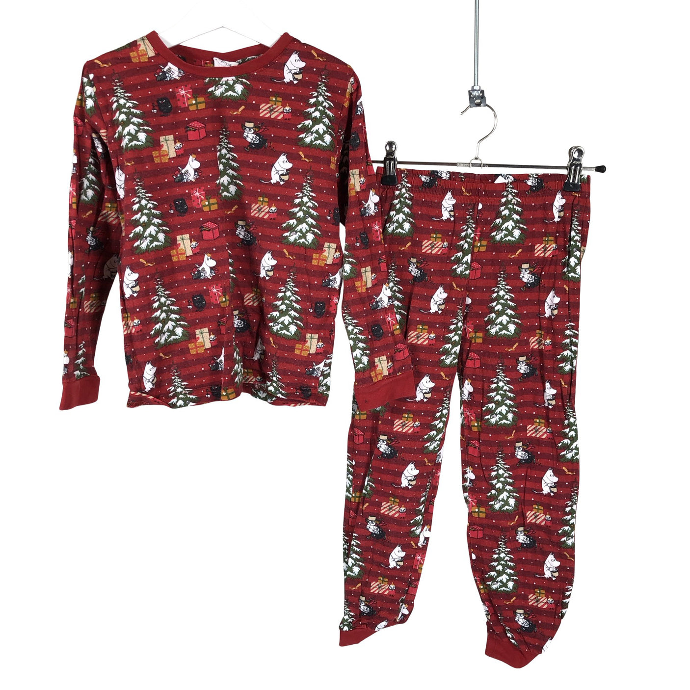 Unisex Moomin by Martinex - Nightwear, size 122 - 128 - Wine red (1)
