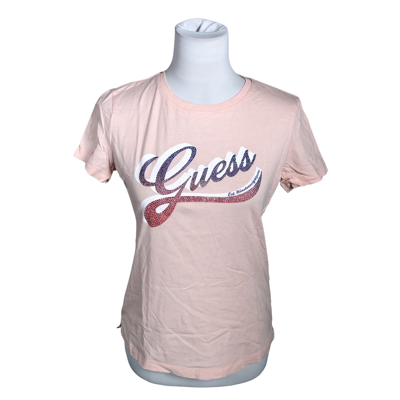 Unisex Guess - T-shirt, size 38 - Light pink (1)
