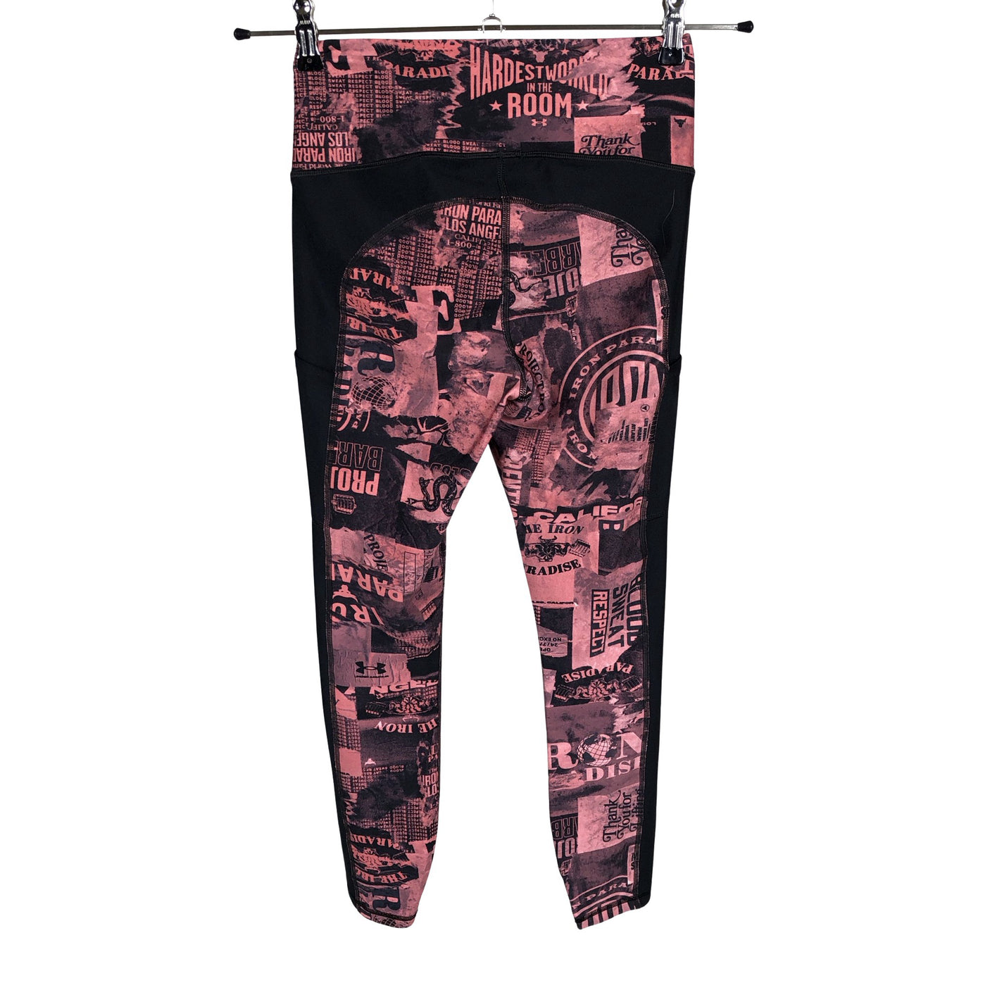 Unisex Under Armour - Sports tights, size 38 - Light pink (2)