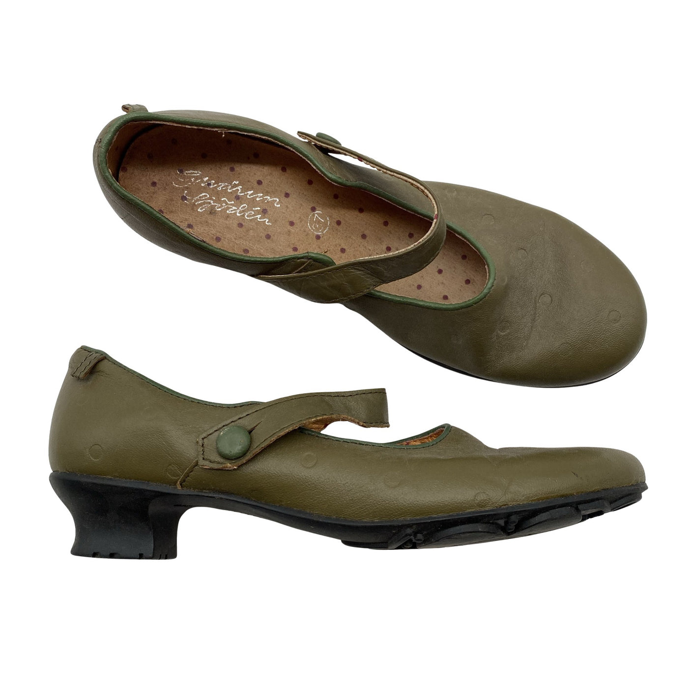 Unisex Gudrun Sjöden - High heels, size 37 - Green (1)