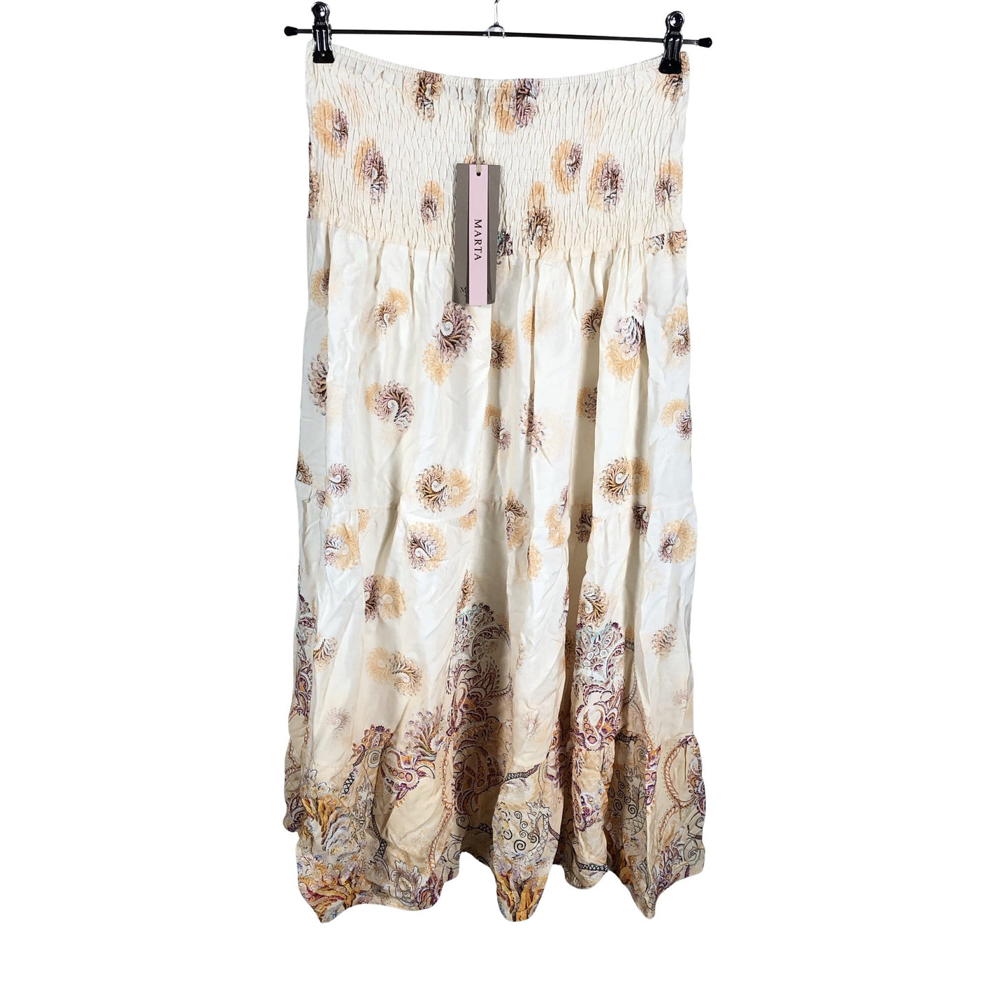 Unisex Marta - Fabric skirt, size 38 - Yellow (1)