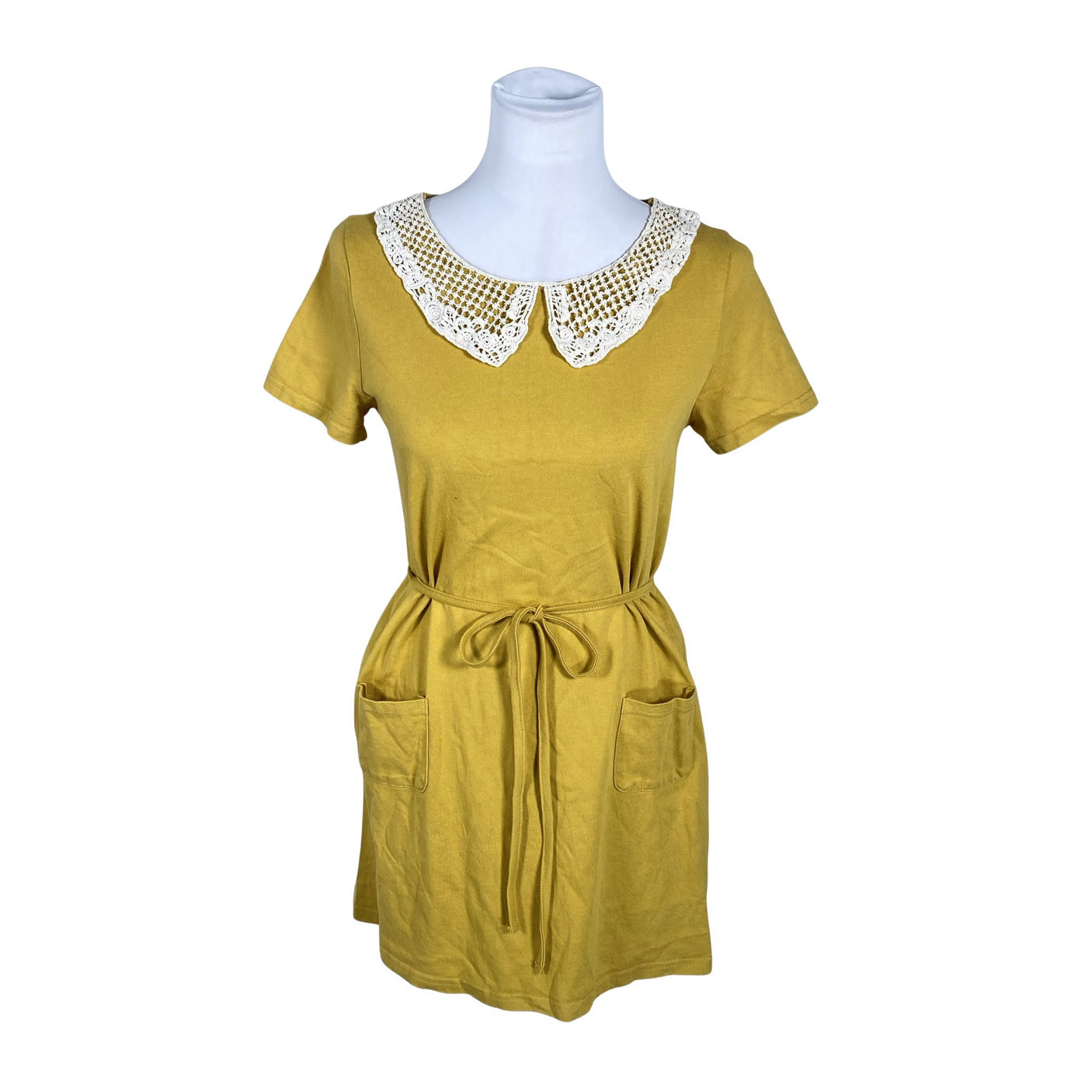 Unisex Lumoan - Tricot dress, size 38 - Yellow (1)