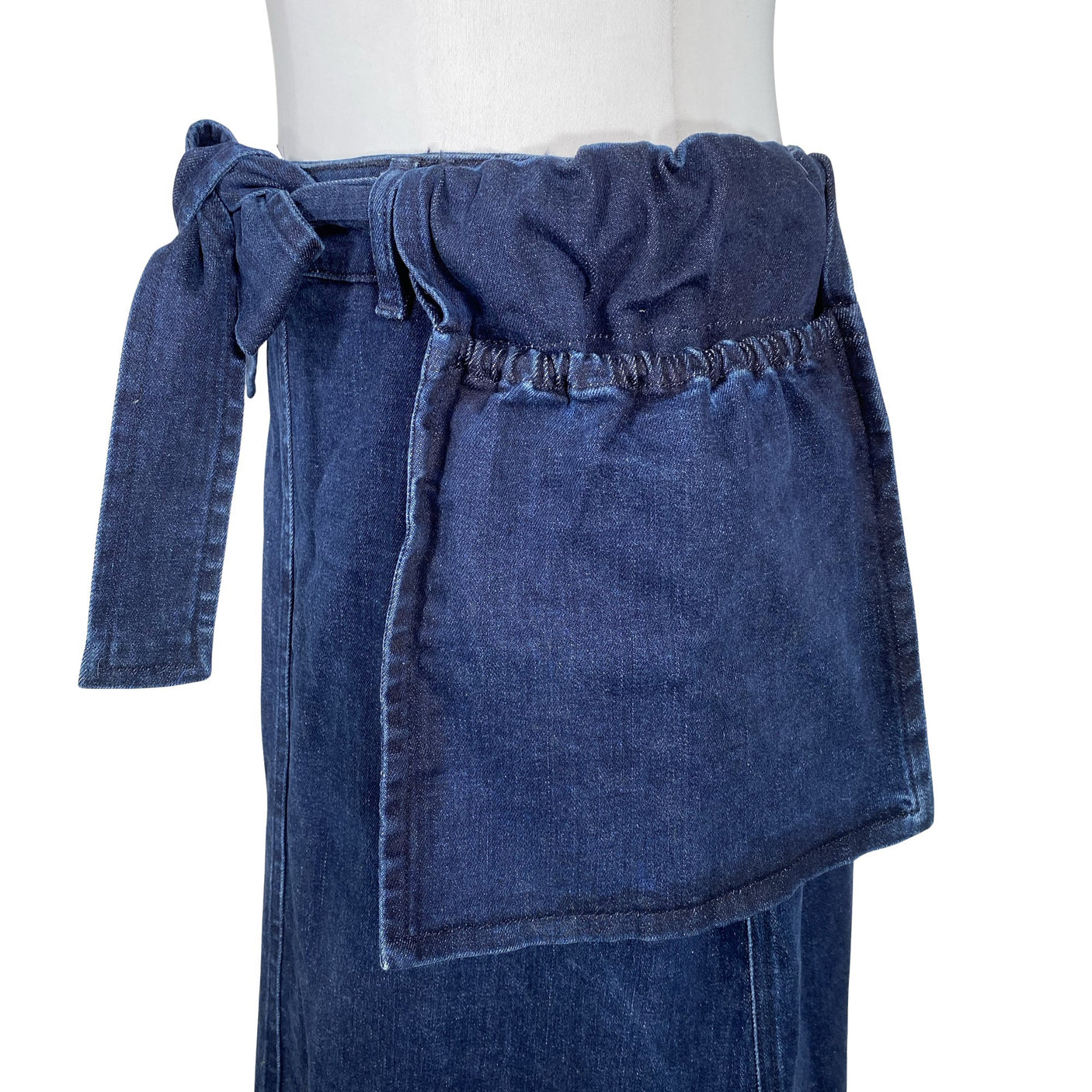 Unisex Marimekko - Denim skirt, size 38 - Blue (3)