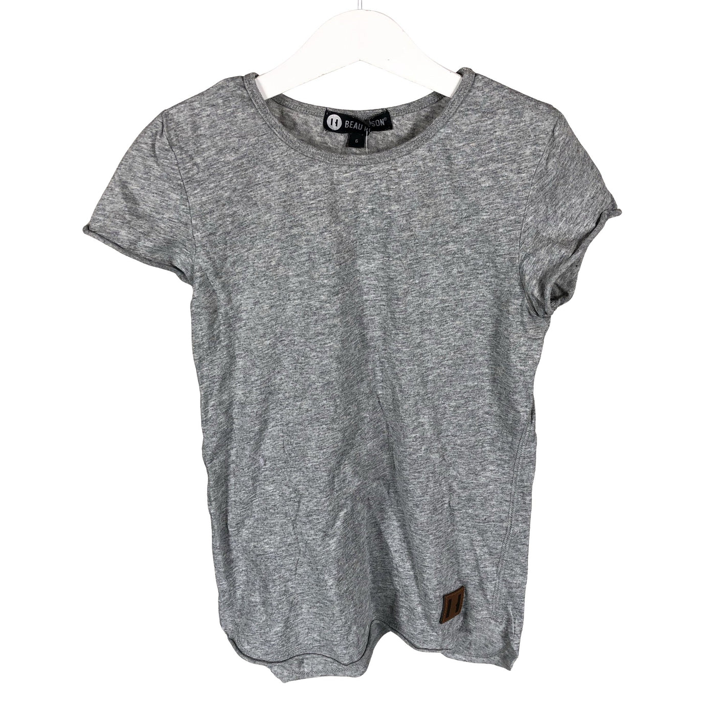 Unisex Beau Hudson - Tricot tunic, size 98 - 104 - Gray (1)