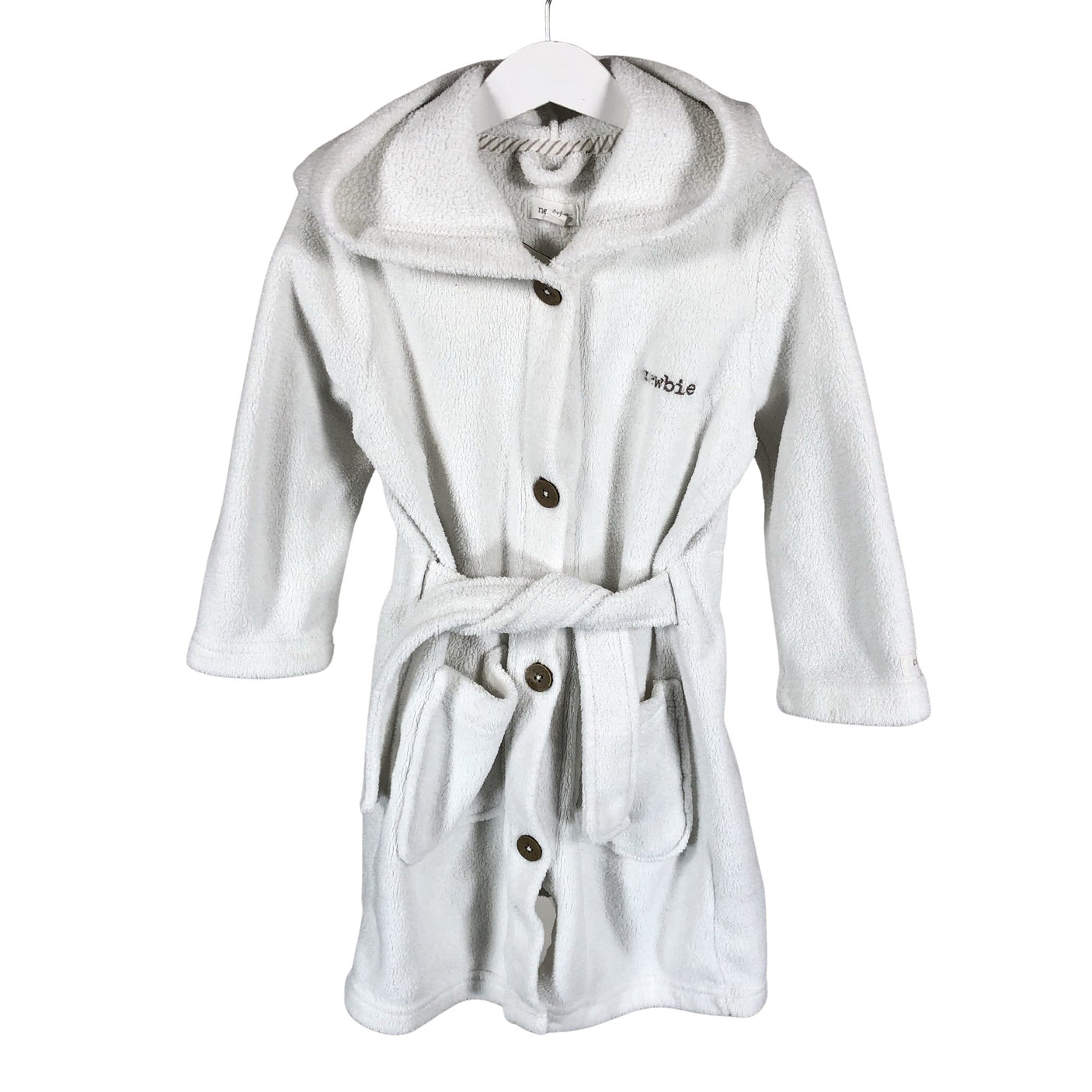 Unisex Newbie - Bathrobe, size 98 - 104 - White (1)