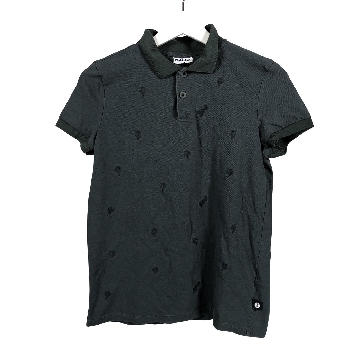 Unisex POMPdeLUX - Polo shirt, size 158 - 164 - Green (1)