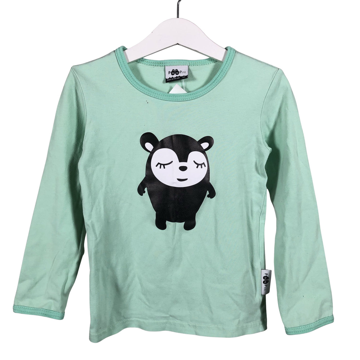 Unisex PaaPii - Tricot shirt, size 98 - 104 - Green (1)