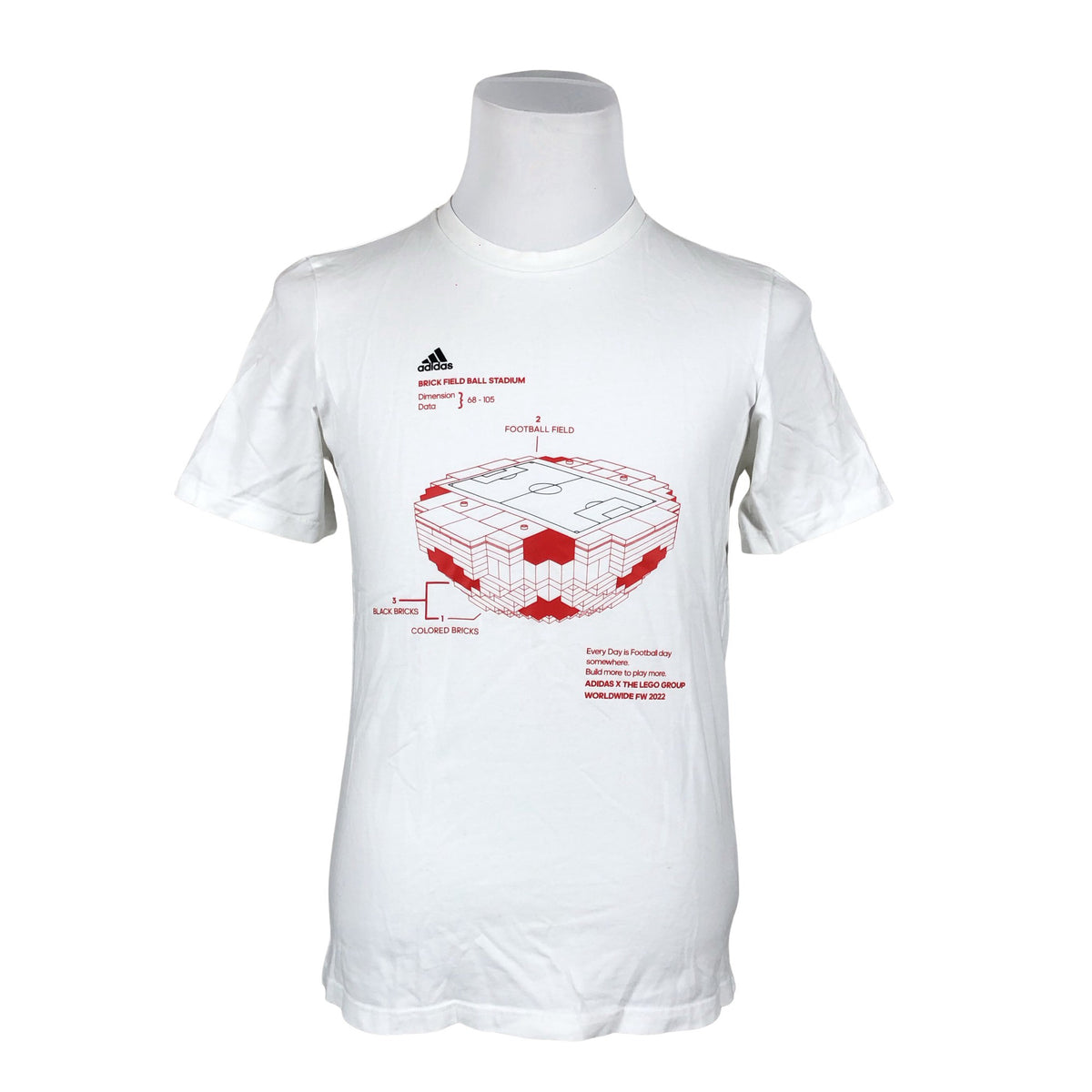 Unisex Adidas - T-shirt, size S - White (1)