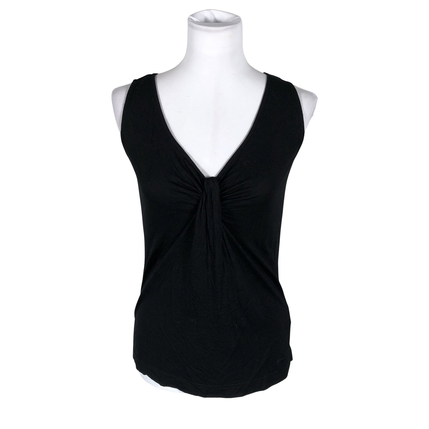 Unisex s.Oliver - Tricot tank top, size 34 - Black (1)