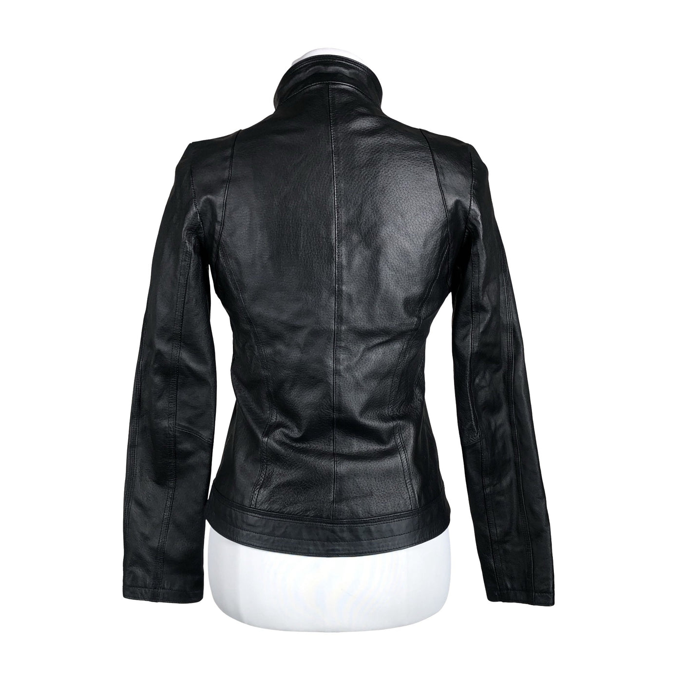 Unisex Incity - Leather jacket, size 36 - Black (2)