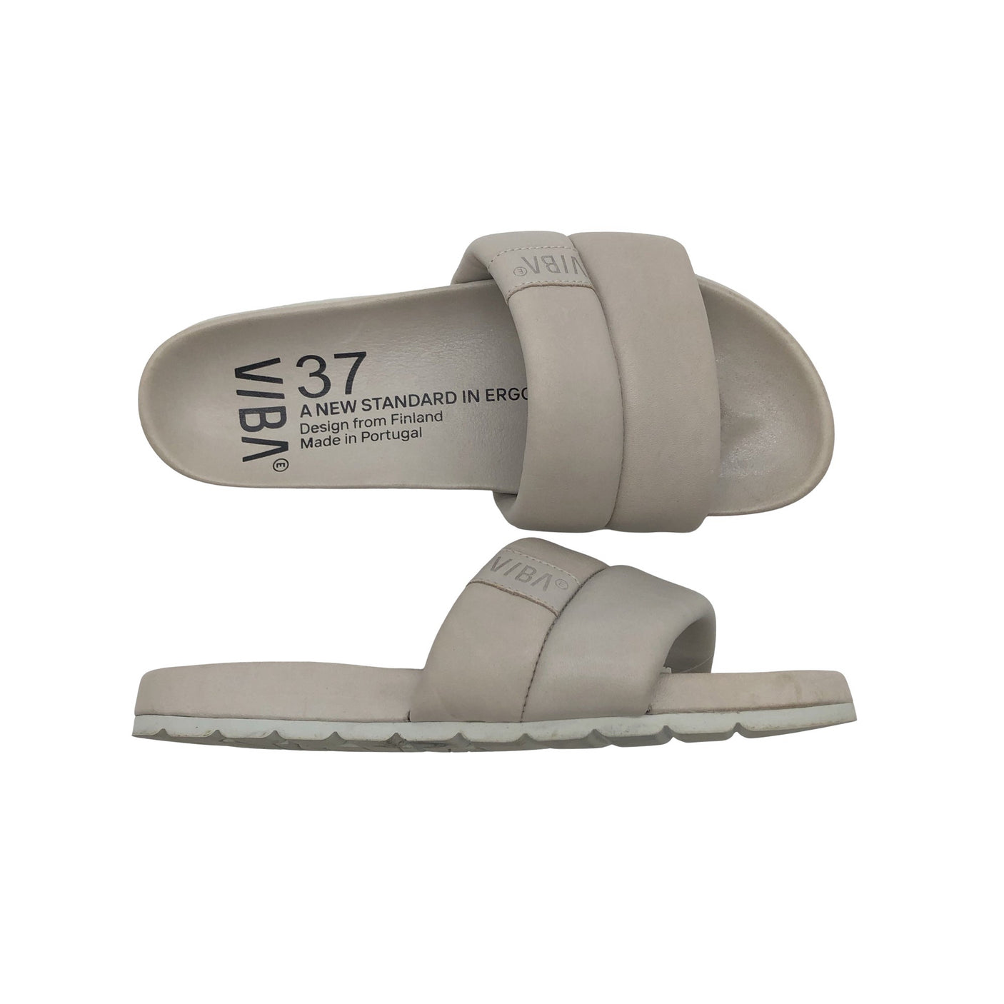 Unisex Vibae - Sandals, size 37 - Beige (1)
