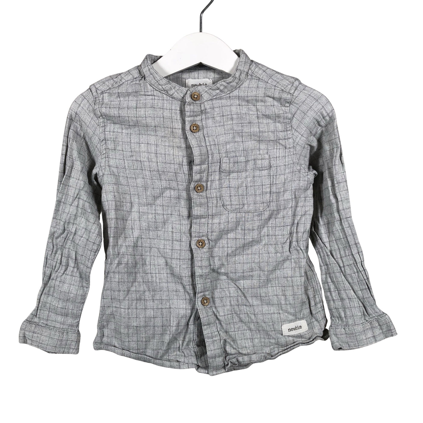Unisex Newbie - Blouse, size 92 - 98 - Gray (1)