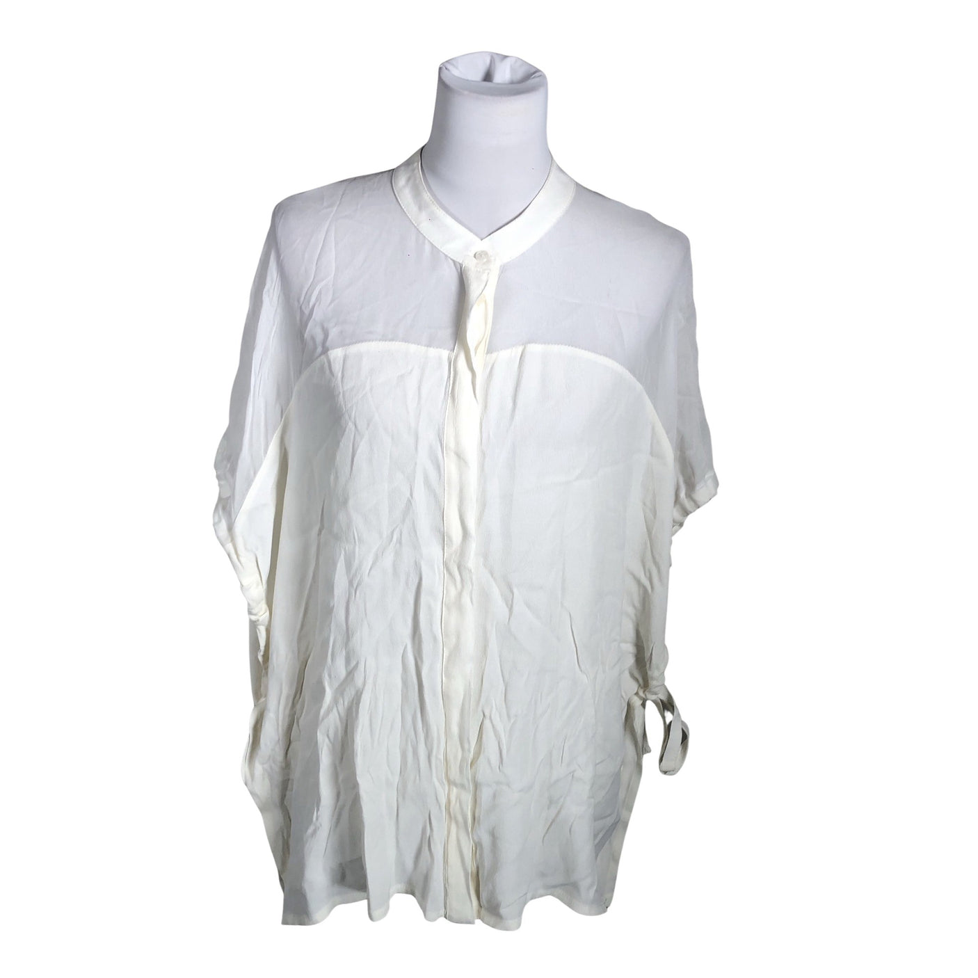 Unisex La Fée Maraboutée - Short-sleeved blouse, size 40 - White (1)