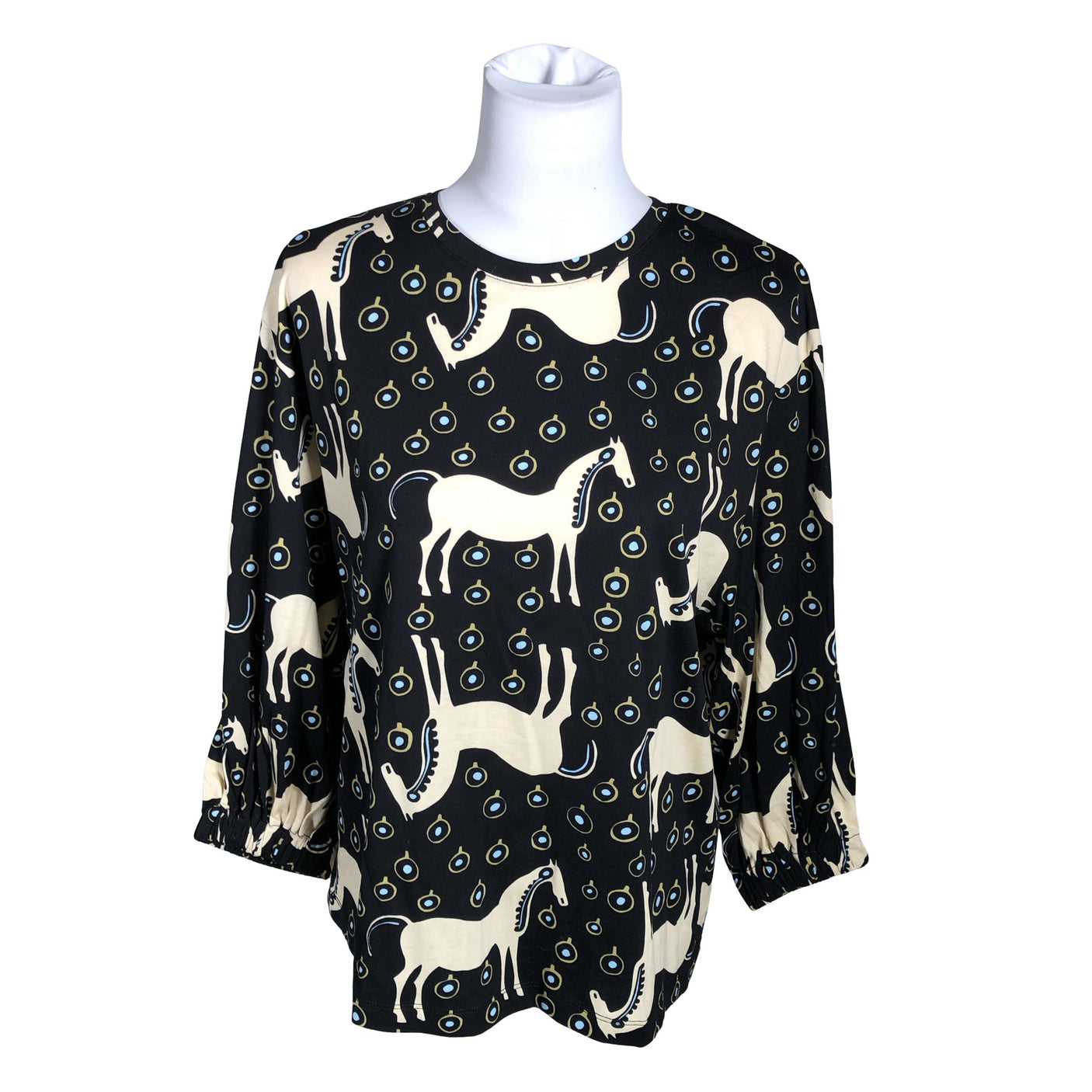 Unisex Marimekko - Tricot shirt, size 38 - Black (1)