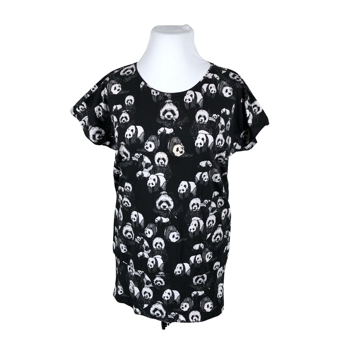 Unisex Ehta - Tricot tunic, size 42 - Black (1)