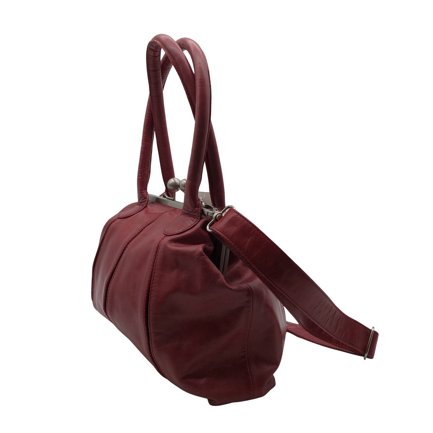 Unisex Sticks and Stones - Handbag, size Maxi - Red (3)