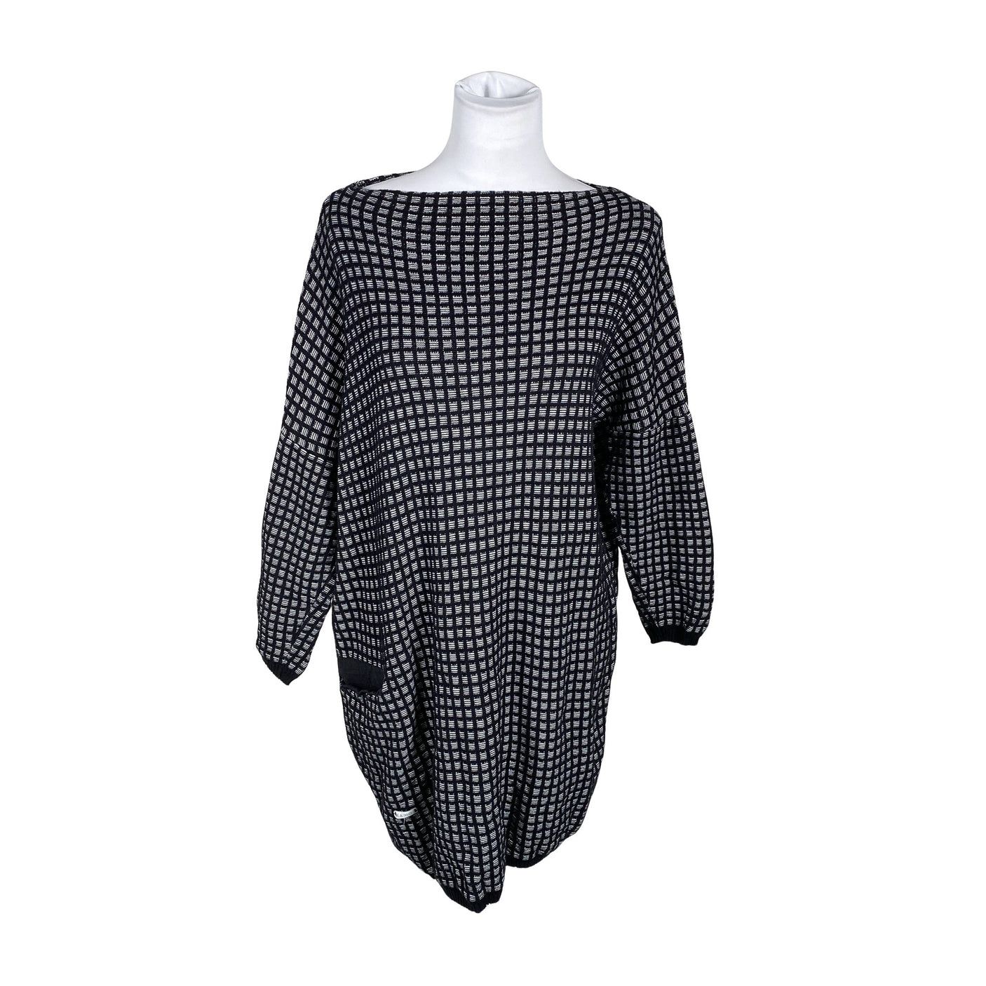 Unisex Kaino - Knit dress, size 38 - Black (1)