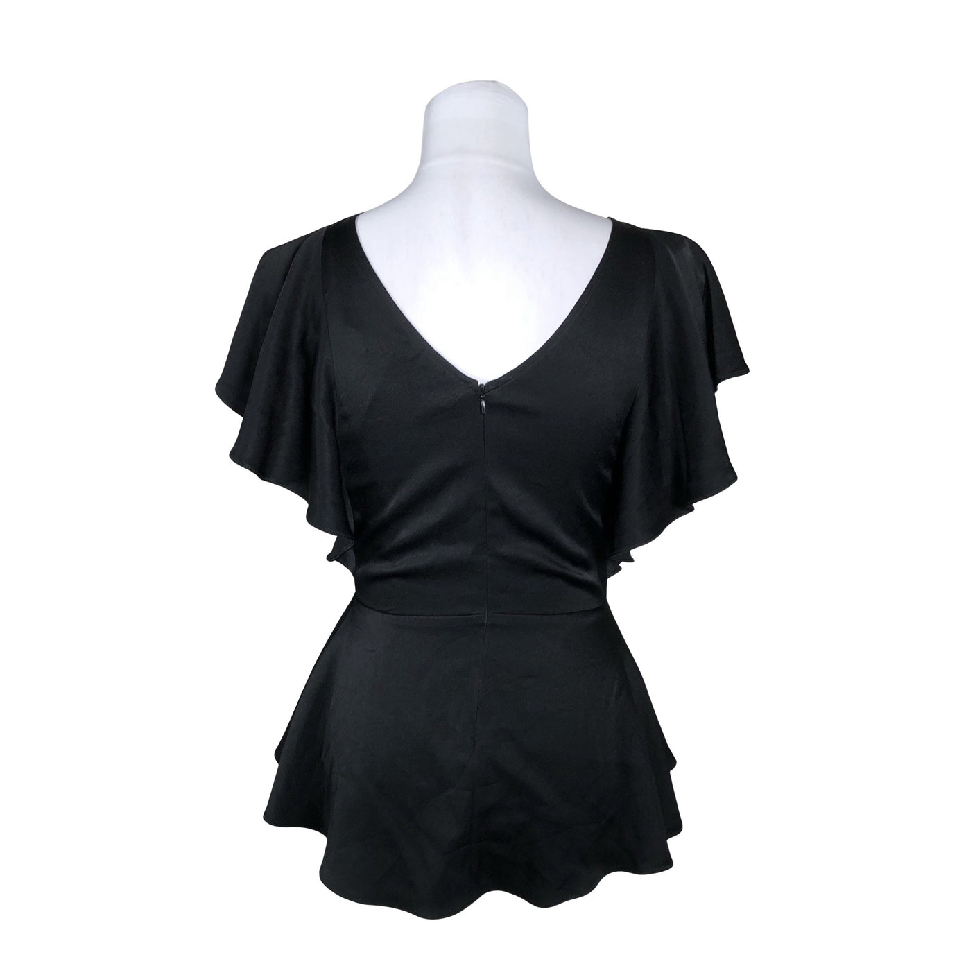 Unisex Mia & Leela - Short-sleeved blouse, size 36 - Black (2)