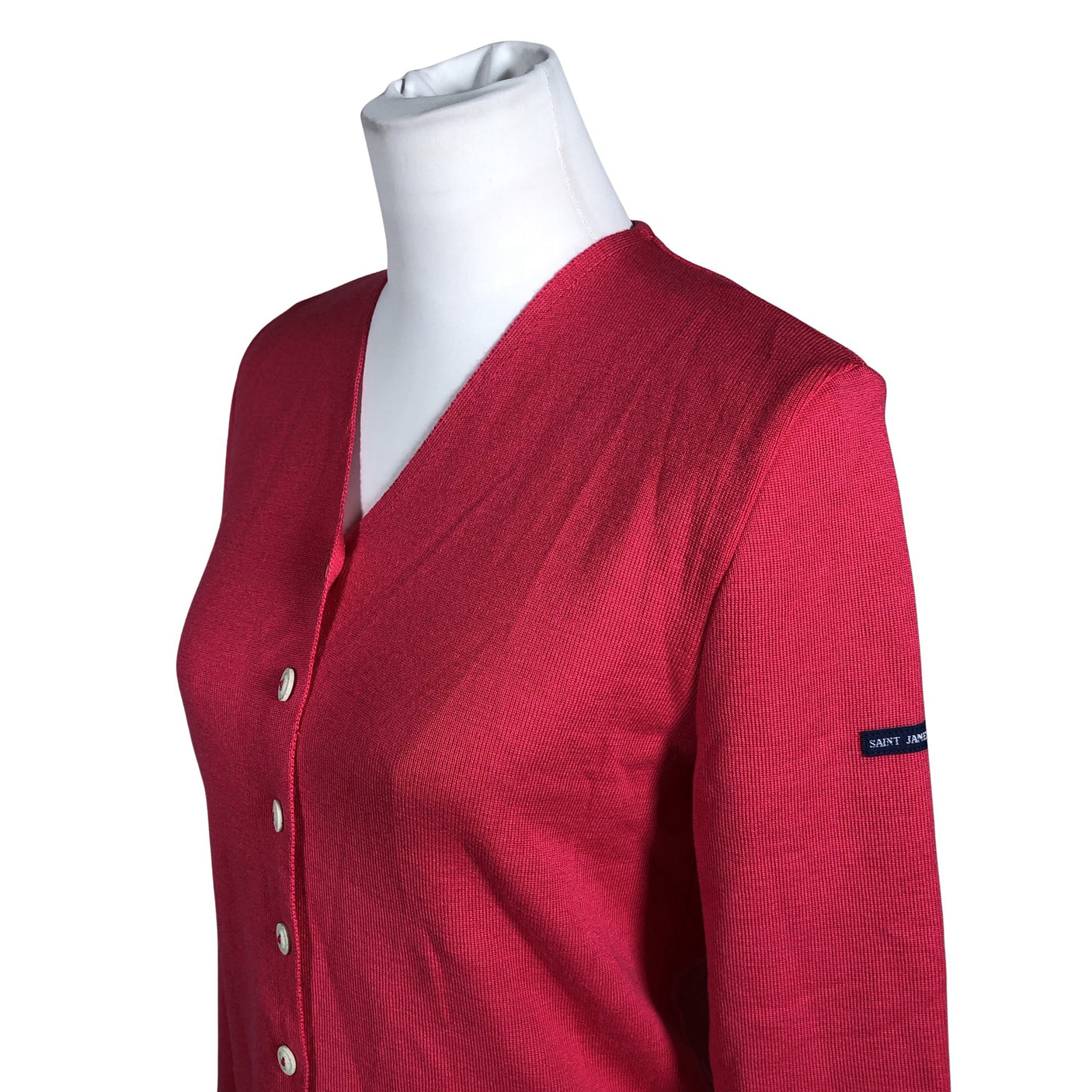 Unisex Saint James - Cardigan, size 38 - Pink (3)