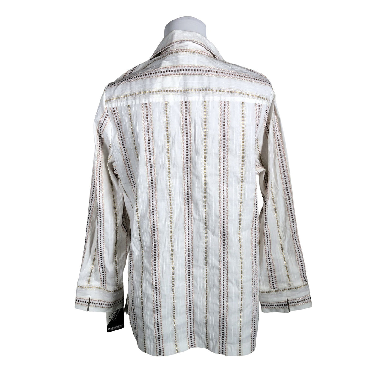 Unisex Carolin - Collared shirt, size 38 - Natural white (2)