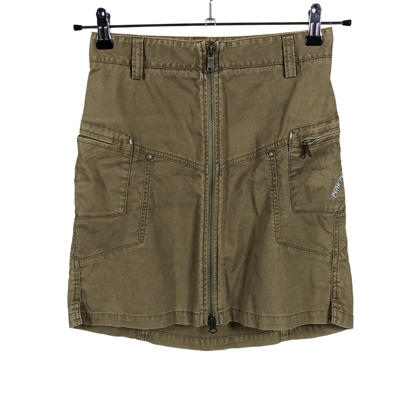 Unisex Peak Performance - Fabric skirt, size 34 - Brown (1)