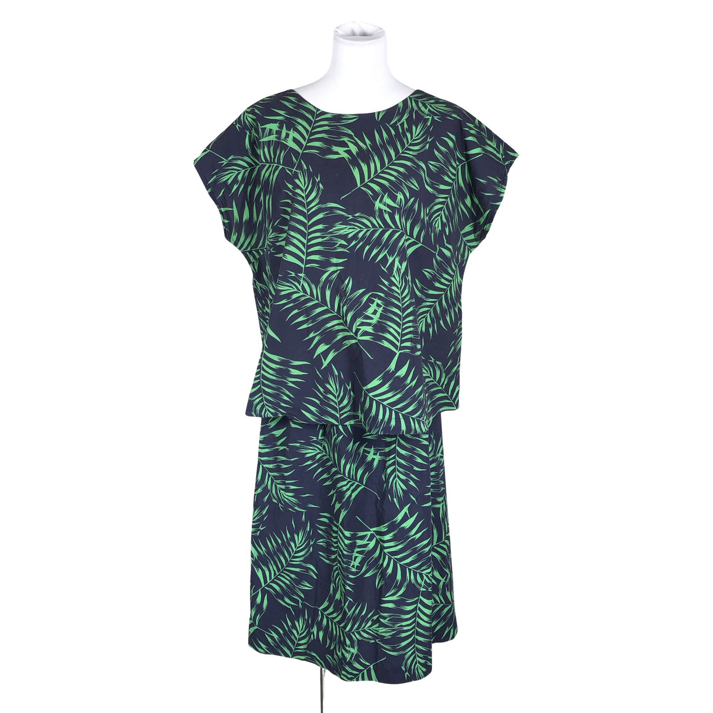 Unisex NOSH - Short-sleeved blouse, size 38 - Blue (1)