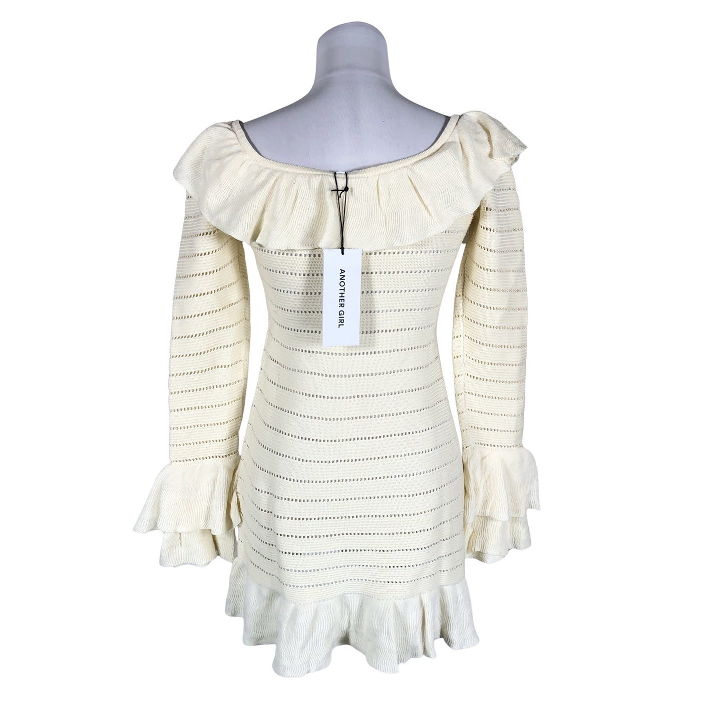 Unisex Another Girl - Knit dress, size 34 - Natural white (2)