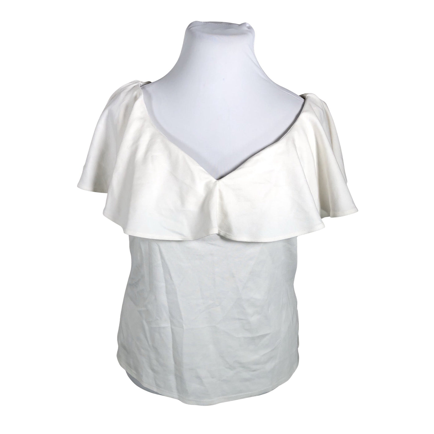 Unisex Unique vintage - T-shirt, size 44 - White (1)