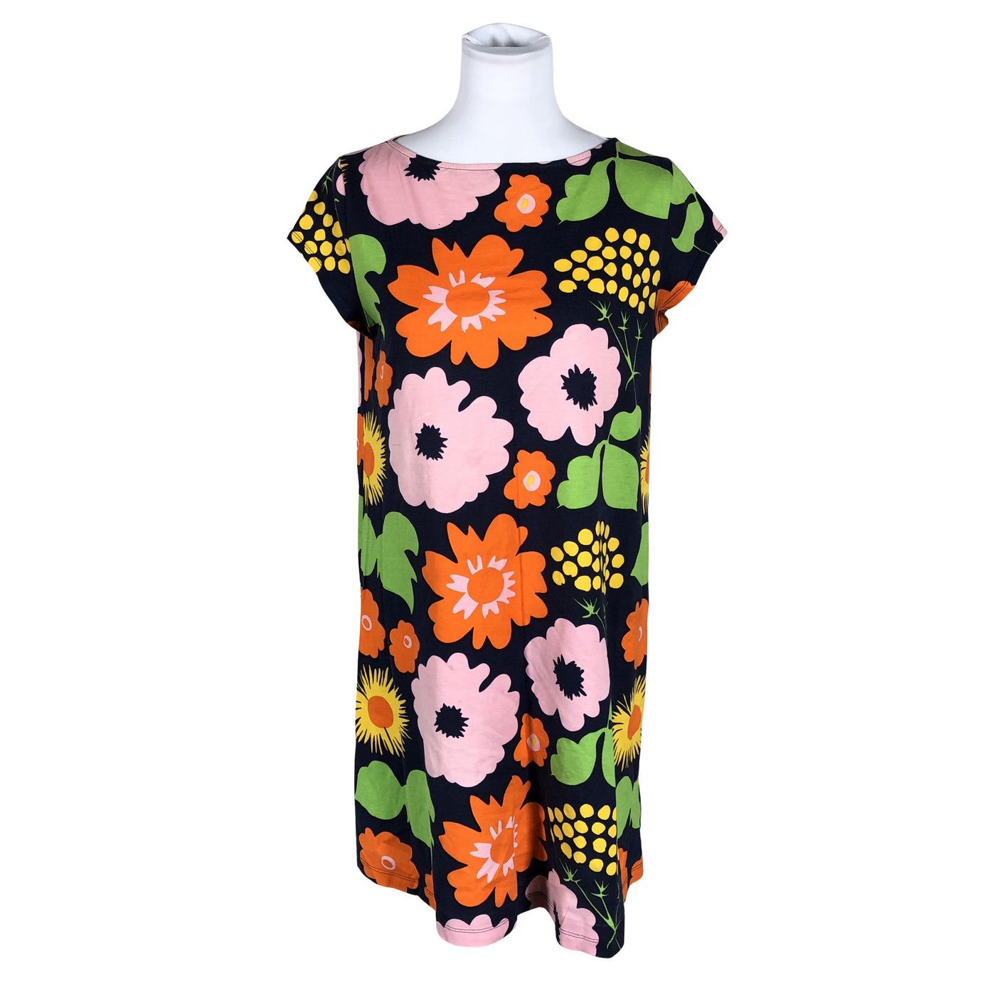 Unisex Marimekko - Tricot dress, size 36 - Blue (1)