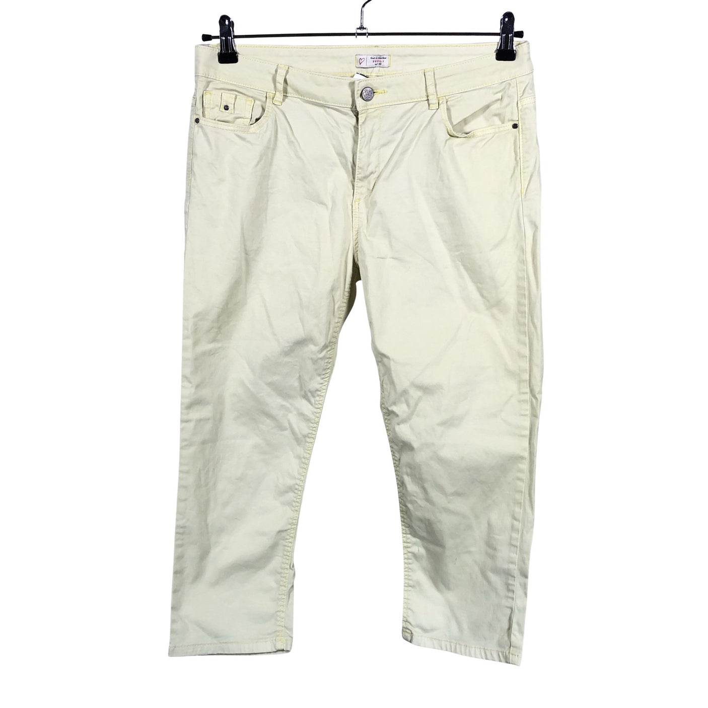 Unisex Esprit - Capri pants, size 42 - Yellow (1)