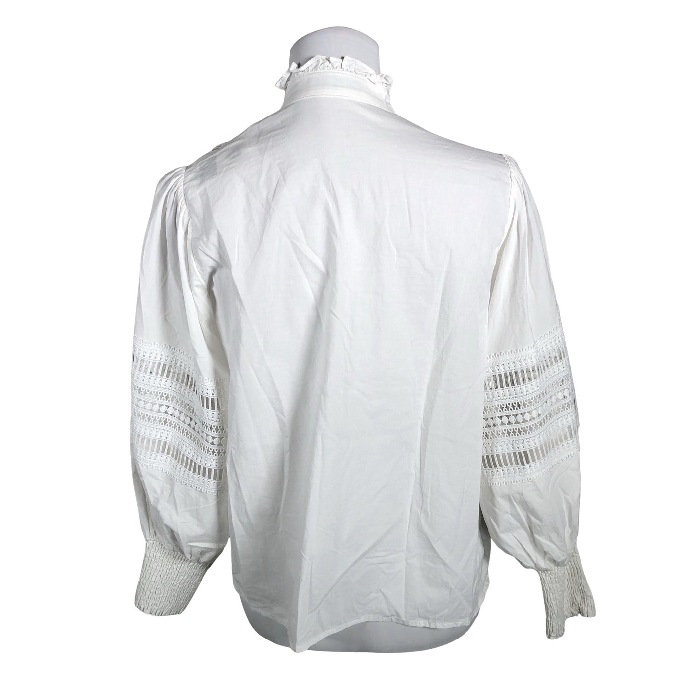 Unisex By Malina - Blouse, size 34 - White (2)