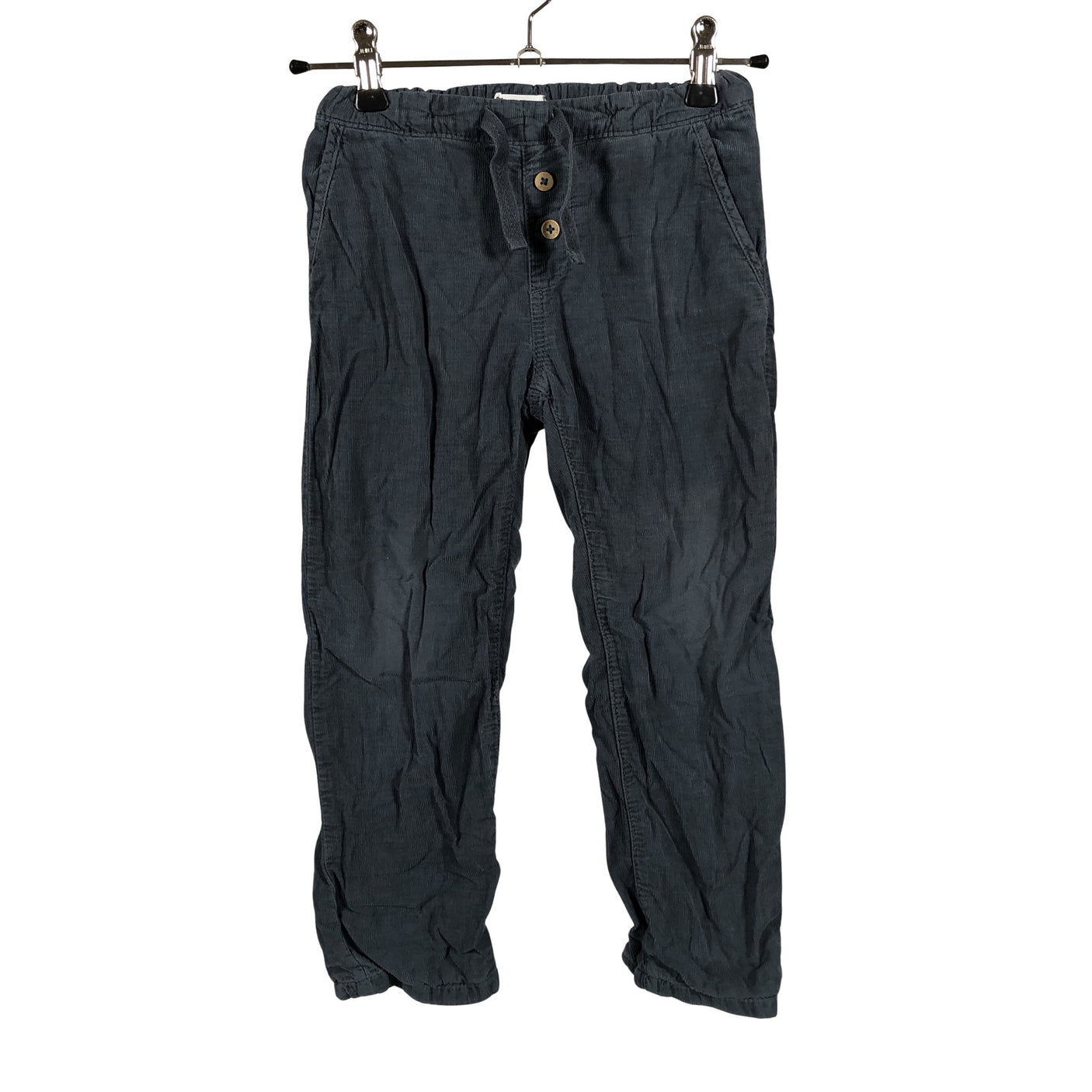 Unisex Newbie - Velvet pants, size 98 - 104 - Blue (1)