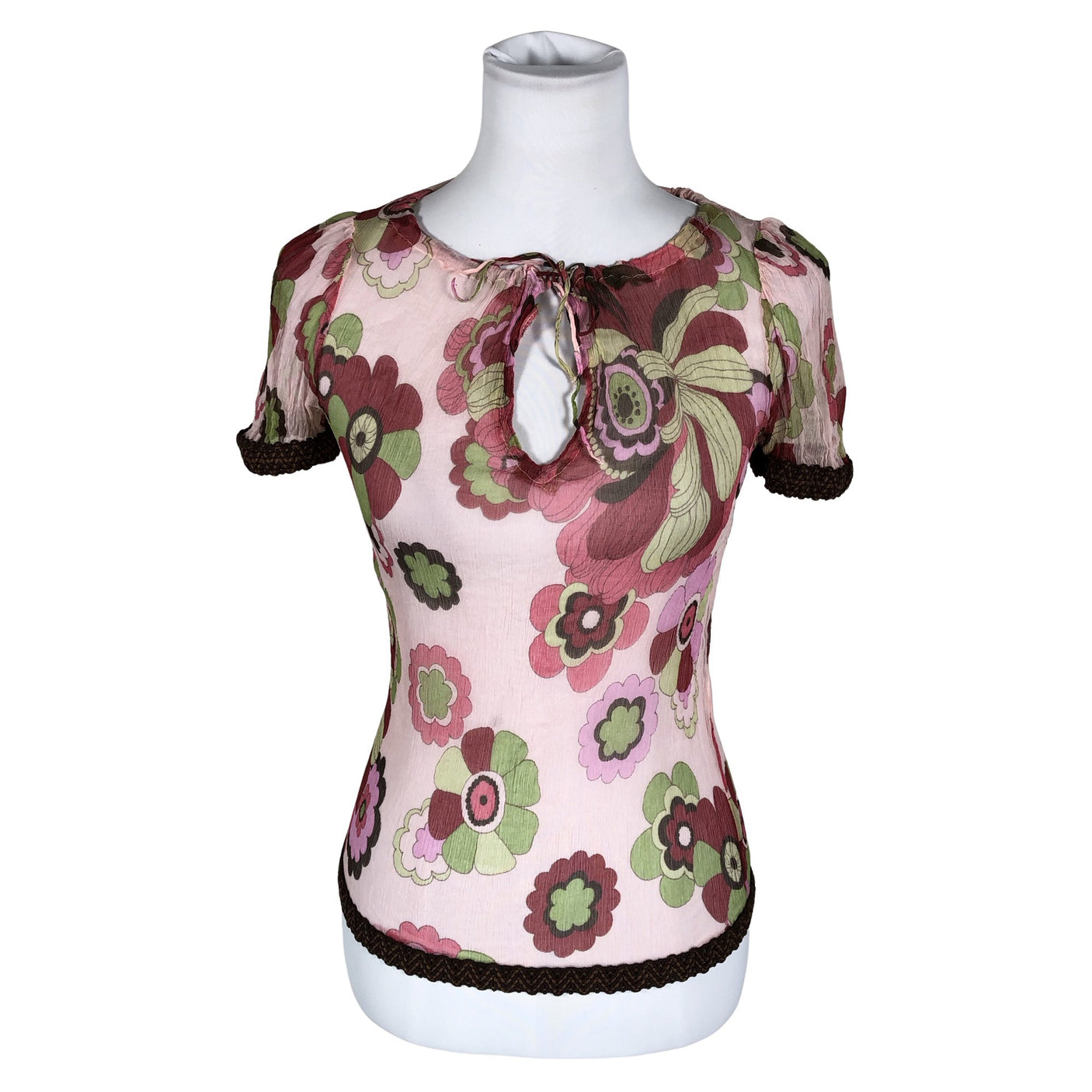 Unisex Maria Westerlind - Short-sleeved blouse, size 34 - Light pink (1)