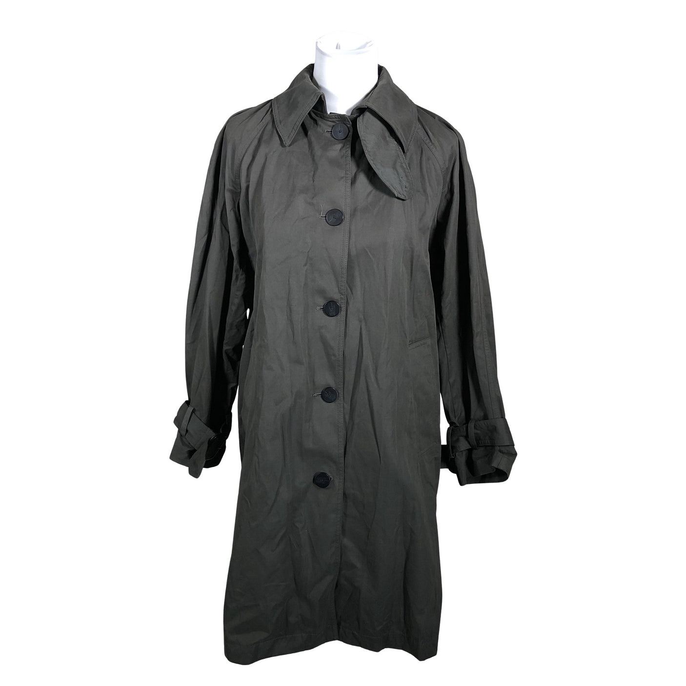 Unisex Massimo Dutti - Trench coat, size 38 - Green (1)