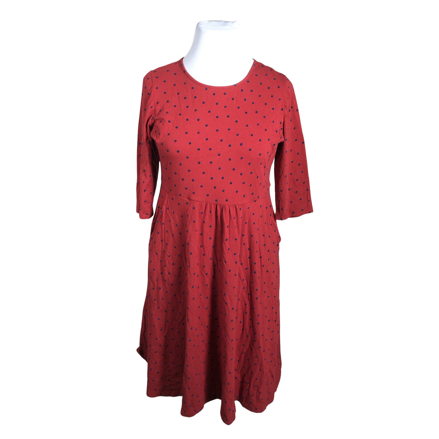 Unisex Seasalt Cornwall - Tricot dress, size 44 - Wine red (1)