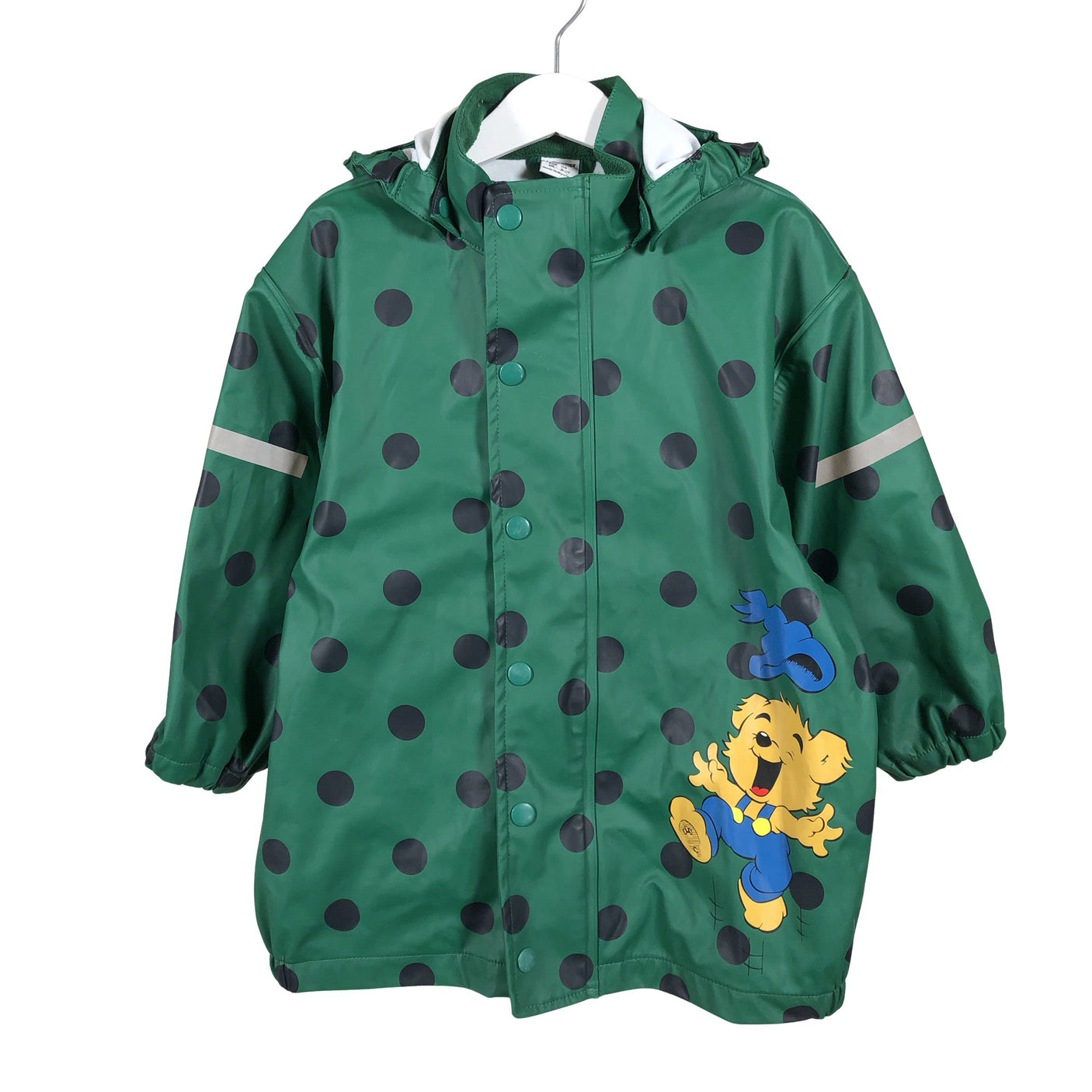 Unisex Lindex - Rain jacket, size 104 - 110 - Green (1)